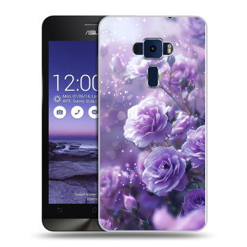 Пластиковый чехол на Asus ZenFone 3 5.2 с принтом Розы цветы