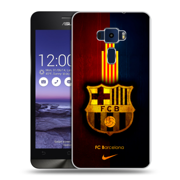 Пластиковый чехол на Asus ZenFone 3 5.2 с принтом Барселона Barcelona