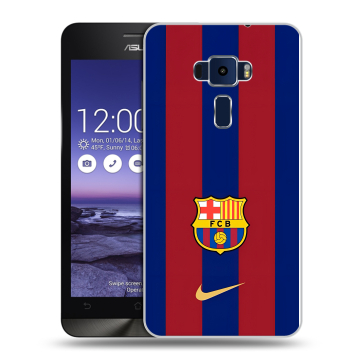 Пластиковый чехол на Asus ZenFone 3 5.2 с принтом Барселона Barcelona