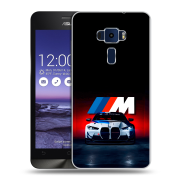 Пластиковый чехол на Asus ZenFone 3 5.2 с принтом БМВ BMW