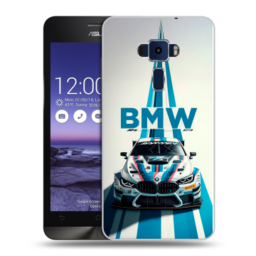 Пластиковый чехол на Asus ZenFone 3 5.2 с принтом БМВ BMW