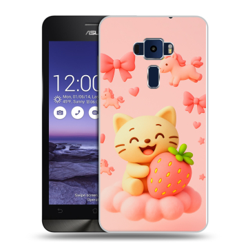 Пластиковый чехол на Asus ZenFone 3 5.2 с принтом для девочек