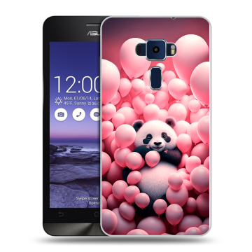 Пластиковый чехол на Asus ZenFone 3 5.2 с принтом Панда