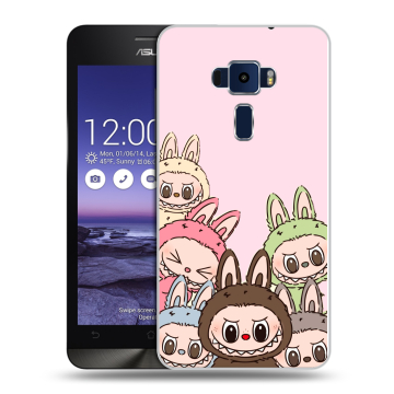 Пластиковый чехол на Asus ZenFone 3 5.2 с принтом Лабубу Пластиковый чехол на Asus ZenFone 3 5.2 с принтом Лабубу