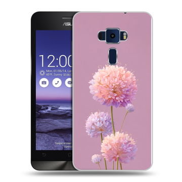 Пластиковый чехол на Asus ZenFone 3 5.2 с принтом Цветы Пластиковый чехол на Asus ZenFone 3 5.2 с принтом Цветы