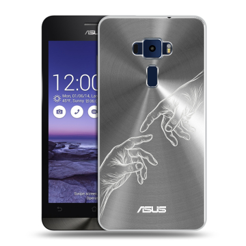 Пластиковый чехол на Asus ZenFone 3 5.2 с принтом Сотворение мира Пластиковый чехол на Asus ZenFone 3 5.2 с принтом Сотворение мира