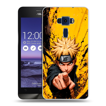 Пластиковый чехол на Asus ZenFone 3 5.2 с принтом Naruto Наруто