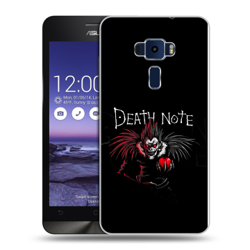 Пластиковый чехол на Asus ZenFone 3 5.2 с принтом Death note Тетрадь смерти