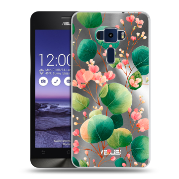 Пластиковый чехол на Asus ZenFone 3 5.2 с принтом женский
