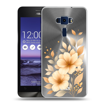 Пластиковый чехол на Asus ZenFone 3 5.2 с принтом для девушки