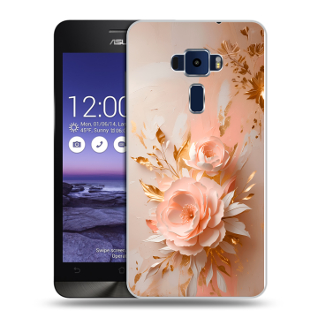 Пластиковый чехол на Asus ZenFone 3 5.2 с принтом женский