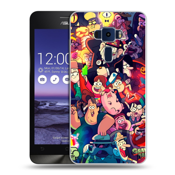 Пластиковый чехол на Asus ZenFone 3 5.2 с принтом Gravity Falls Гравити Фолз