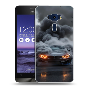 Пластиковый чехол на Asus ZenFone 3 5.2 с принтом BMW БМВ