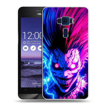 Пластиковый чехол на Asus ZenFone 3 5.2 с принтом Death note Тетрадь смерти
