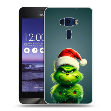Пластиковый чехол на Asus ZenFone 3 5.2 с принтом Новый год Пластиковый чехол на Asus ZenFone 3 5.2 с принтом Новый год