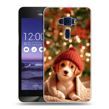 Пластиковый чехол на Asus ZenFone 3 5.2 с принтом Новый год Пластиковый чехол на Asus ZenFone 3 5.2 с принтом Новый год