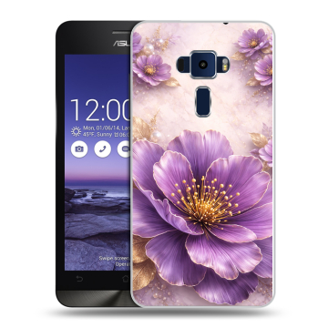 Пластиковый чехол на Asus ZenFone 3 5.2 с принтом женский
