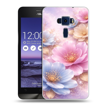 Пластиковый чехол на Asus ZenFone 3 5.2 с принтом женский