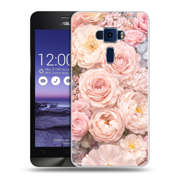 Пластиковый чехол на Asus ZenFone 3 5.2 с принтом женский