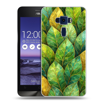 Пластиковый чехол на Asus ZenFone 3 5.2 с принтом женский