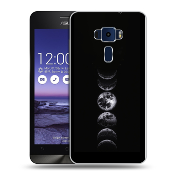 Пластиковый чехол на Asus ZenFone 3 5.2 с принтом женский