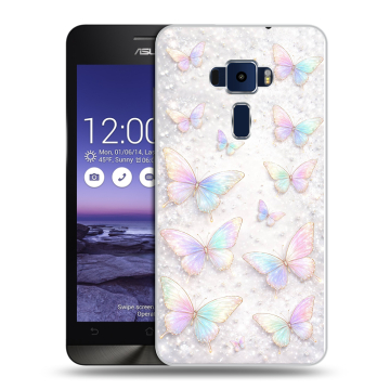 Пластиковый чехол на Asus ZenFone 3 5.2 с принтом женский