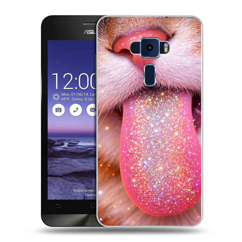 Пластиковый чехол на Asus ZenFone 3 5.2 с принтом для девочек Пластиковый чехол на Asus ZenFone 3 5.2 с принтом для девочек