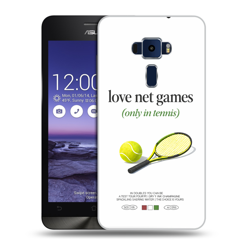 Пластиковый чехол на Asus ZenFone 3 5.2 с принтом для девочек Пластиковый чехол на Asus ZenFone 3 5.2 с принтом для девочек