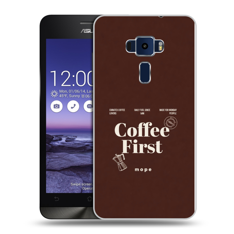Пластиковый чехол на Asus ZenFone 3 5.2 с принтом женский Пластиковый чехол на Asus ZenFone 3 5.2 с принтом женский