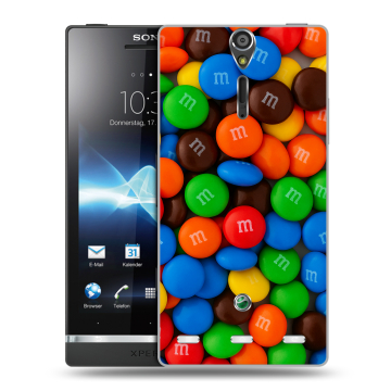 Пластиковый чехол на Sony Xperia S с принтом Конфеты Пластиковый чехол на Sony Xperia S с принтом Конфеты