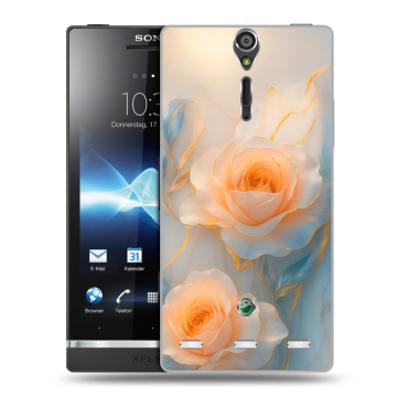 Пластиковый чехол на Sony Xperia S с принтом Женский Пластиковый чехол на Sony Xperia S с принтом Женский