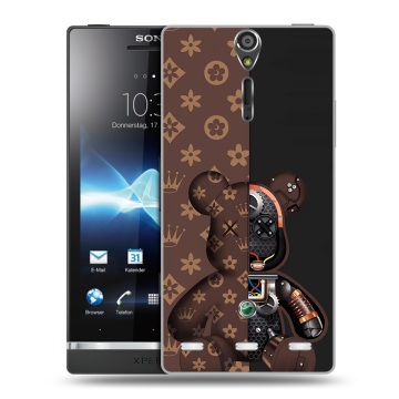 Пластиковый чехол на Sony Xperia S с принтом Луи робот Пластиковый чехол на Sony Xperia S с принтом Луи робот