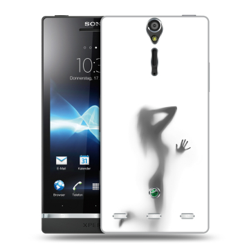 Пластиковый чехол на Sony Xperia S с принтом Силуэт Пластиковый чехол на Sony Xperia S с принтом Силуэт