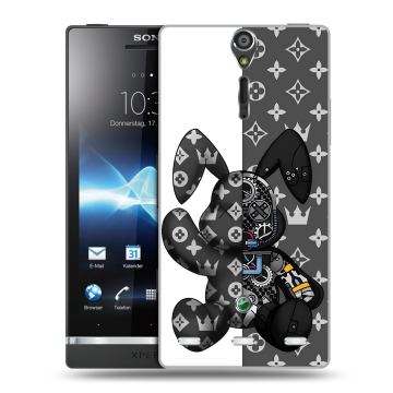 Пластиковый чехол на Sony Xperia S с принтом Луи робот Пластиковый чехол на Sony Xperia S с принтом Луи робот
