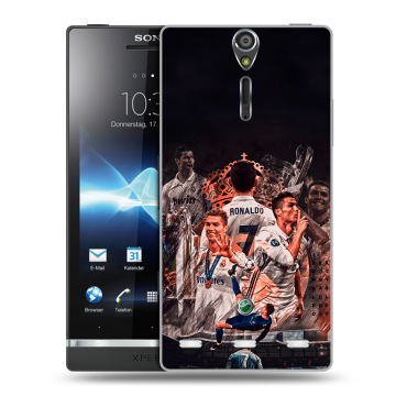 Пластиковый чехол на Sony Xperia S с принтом Реал Роналдо Real Ronaldo Пластиковый чехол на Sony Xperia S с принтом Реал Роналдо Real Ronaldo