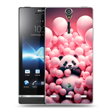 Пластиковый чехол на Sony Xperia S с принтом Панда