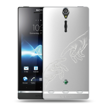 Пластиковый чехол на Sony Xperia S с принтом Сотворение мира