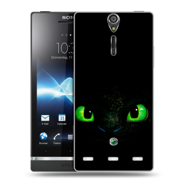 Пластиковый чехол на Sony Xperia S с принтом Как приручить дракона Пластиковый чехол на Sony Xperia S с принтом Как приручить дракона