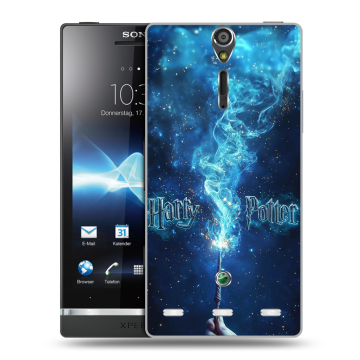 Пластиковый чехол на Sony Xperia S с принтом Harry Potter Гарри Поттер Пластиковый чехол на Sony Xperia S с принтом Harry Potter Гарри Поттер