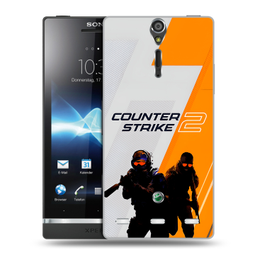Пластиковый чехол на Sony Xperia S с принтом Counter Strike Пластиковый чехол на Sony Xperia S с принтом Counter Strike