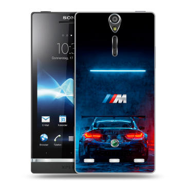 Пластиковый чехол на Sony Xperia S с принтом BMW БМВ Пластиковый чехол на Sony Xperia S с принтом BMW БМВ