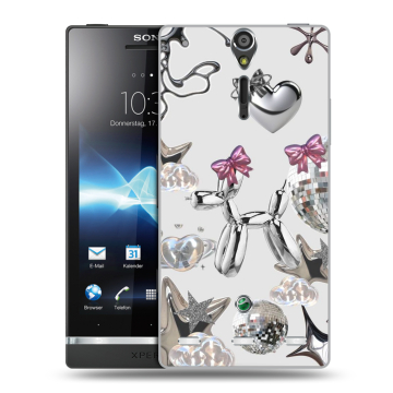 Пластиковый чехол на Sony Xperia S с принтом Y2K Пластиковый чехол на Sony Xperia S с принтом Y2K