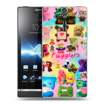 Пластиковый чехол на Sony Xperia S с принтом Флагер Fuggler
