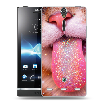 Пластиковый чехол на Sony Xperia S с принтом для девочек Пластиковый чехол на Sony Xperia S с принтом для девочек