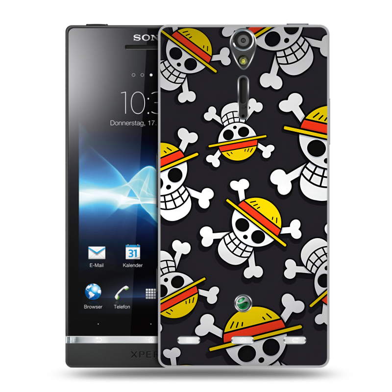 Пластиковый чехол на Sony Xperia S с принтом One Piece Ван Пис Пластиковый чехол на Sony Xperia S с принтом One Piece Ван Пис