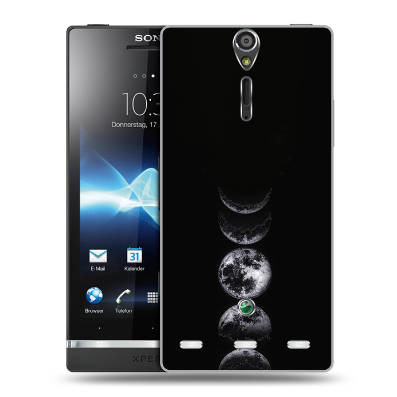 Пластиковый чехол на Sony Xperia S с принтом женский Пластиковый чехол на Sony Xperia S с принтом женский