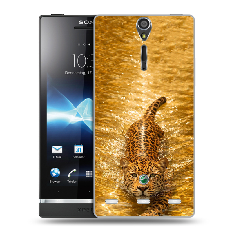 Пластиковый чехол на Sony Xperia S с принтом женский Пластиковый чехол на Sony Xperia S с принтом женский