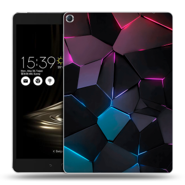 Силиконовый чехол на ASUS ZenPad 3S 10 с принтом Геометрия неона Силиконовый чехол на ASUS ZenPad 3S 10 с принтом Геометрия неона