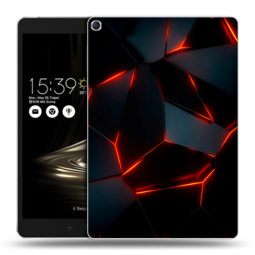 Силиконовый чехол на планшета ASUS ZenPad 3S 10 с принтом Яркие абстракции