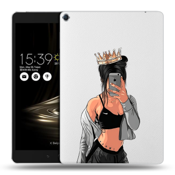Силиконовый чехол на планшета ASUS ZenPad 3S 10 с принтом Женские принты